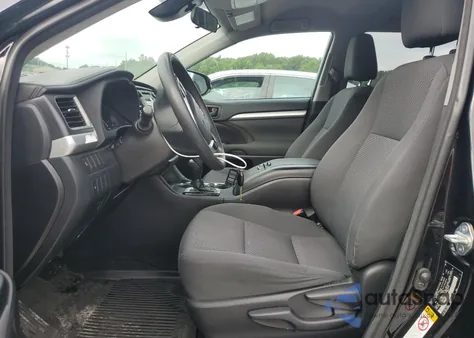 2018 Toyota Highlander Le from USA, damaged, VIN 5TDBZRFH2JS906200